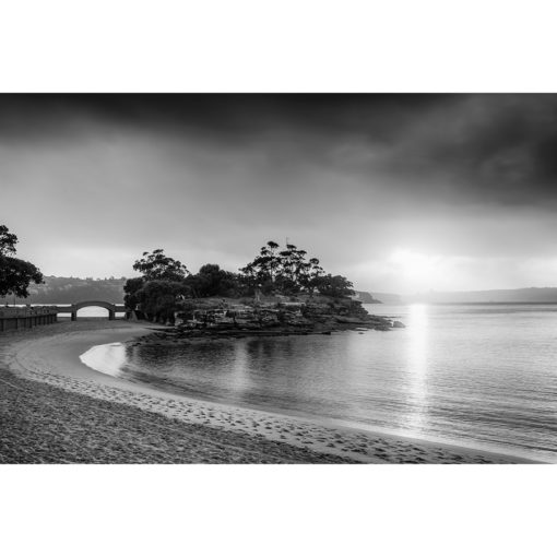 Balmoral Beach, Sunrise (B&W) | Sydney Shots