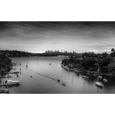 Hunters Hill, Sunrise (B&W) | Sydney Shots