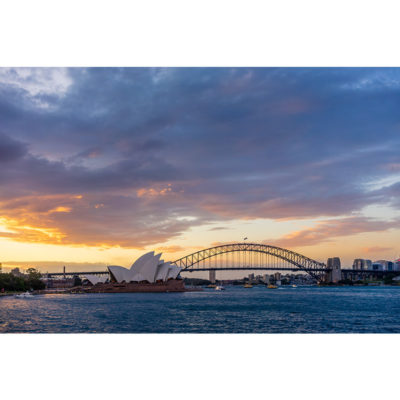 Mrs Macquarie’s Chair, Sunset 3 | Sydney Shots